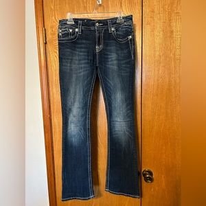 Miss Me Mid-Rise Boot Cut Jeans Size 30